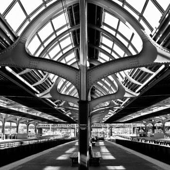 Black & White | 2nd Place - Train Travel